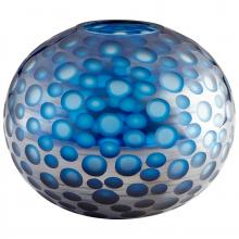 Cyan Designs 09645 - Round Toreen Vase|Blue-MD