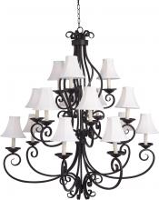 Maxim 12219OI/SHD123 - Manor-Multi-Tier Chandelier