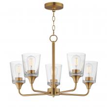 Maxim 12875CLNAB - Hudson-Single-Tier Chandelier