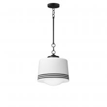 Maxim 21532WTBK - Eureka-Single Pendant