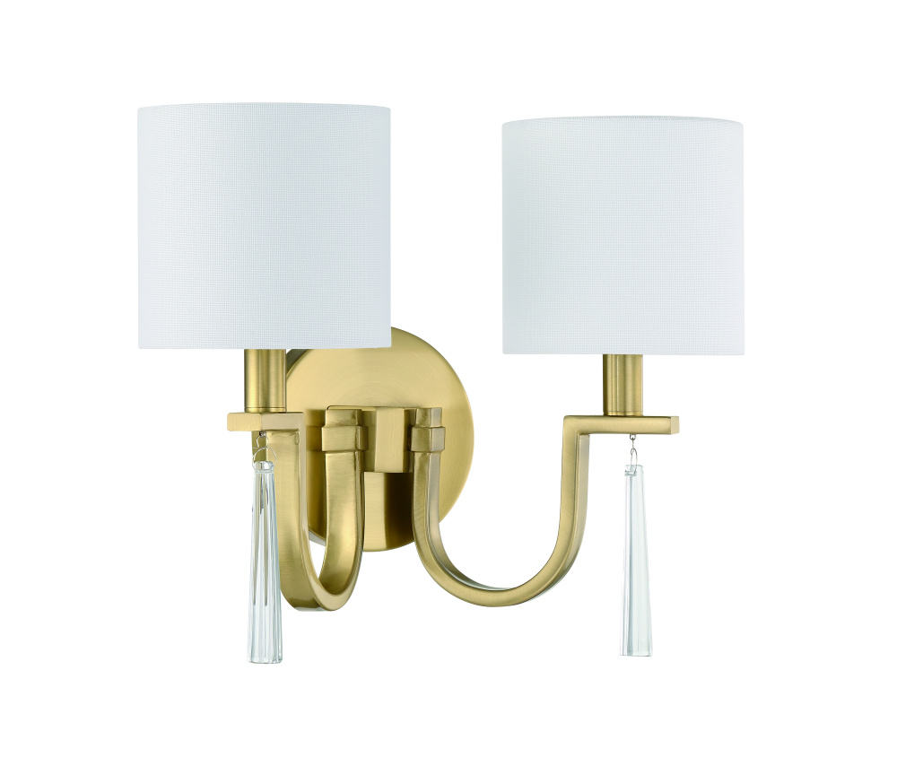 2 Light Wall Sconce