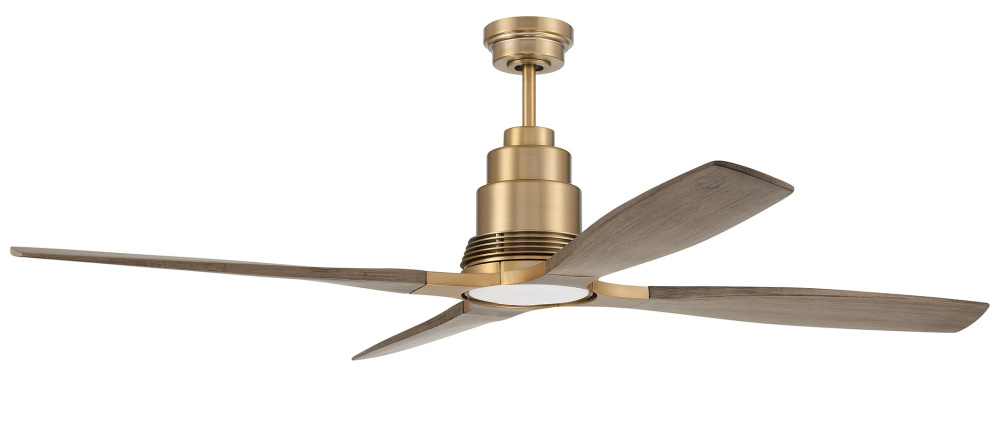 60" Ceiling Fan w/Blades & LED Light Kit