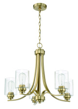 Craftmade 50525-SB - 5 Light Chandelier