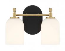 Craftmade 60302-FBSB - 2 Light Vanity