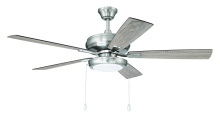 Craftmade ECF119BNK5-DWWLN - EOS Low Profile 1 bulb Frosted White 52" Ceiling Fan