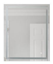 Craftmade MIR106-W - Rectangular LED Mirror with defogger and dimmer, 3000K, 30” x 24” x 1.4”
(MIR3004RT-WH3K)