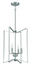 Craftmade 56134-BNK - Shayna 4 Light Foyer in Brushed Polished Nickel