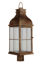 Craftmade ZA1825-WC-LED - Vincent 26.75" Outdoor LED Post Mount in Weathered Copper