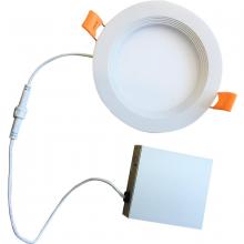Bulbrite 773230 - 7W LED 3" RECESSED DOWNLIGHT W/ METAL JBOX & BAFFLE WHITE ROUND DIMMABLE 90CRI 2700K 120V