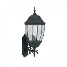 Designers Fountain 2442-BK - Tiverton 29.25" 3-Light Outdoor Wall Lantern