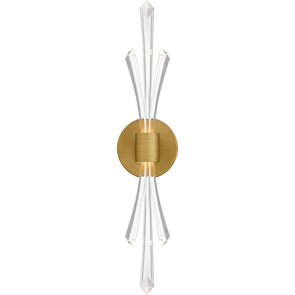 Cecily Brushed Gold Wall Sconce