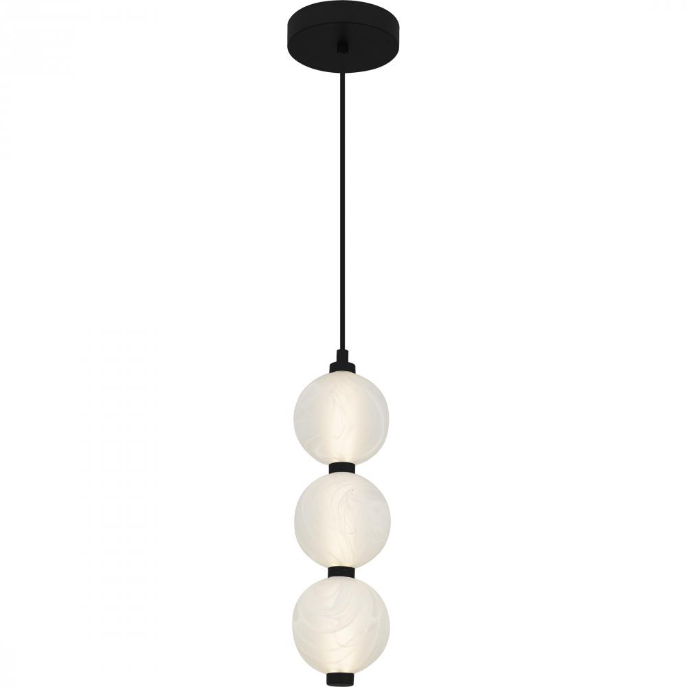 Clarendon Matte Black Mini Pendant