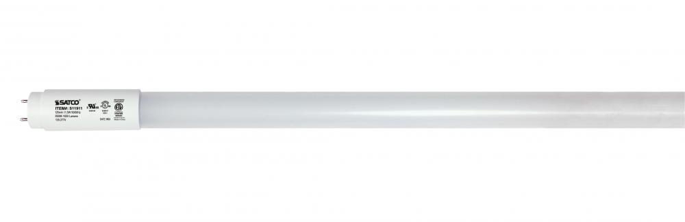 11.5 Watt T8 LED; 3500K; Medium Bi Pin base; 50000 Average rated hours; 120-277 Volt; Type B;