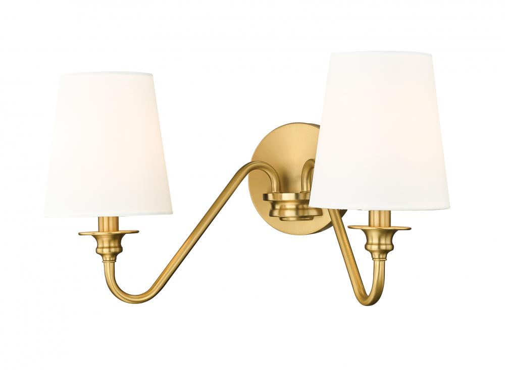 2 Light Wall Sconce