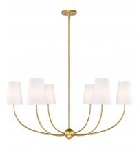 Z-Lite 3040-42RB - 6 Light Chandelier