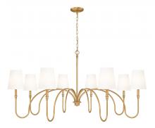 Z-Lite 4505-8RB - 8 Light Chandelier