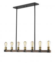 Z-Lite 472-7L-RM - 7 Light Linear Chandelier