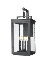 Z-Lite 5019B-BK - 4 Light Outdoor Wall Light