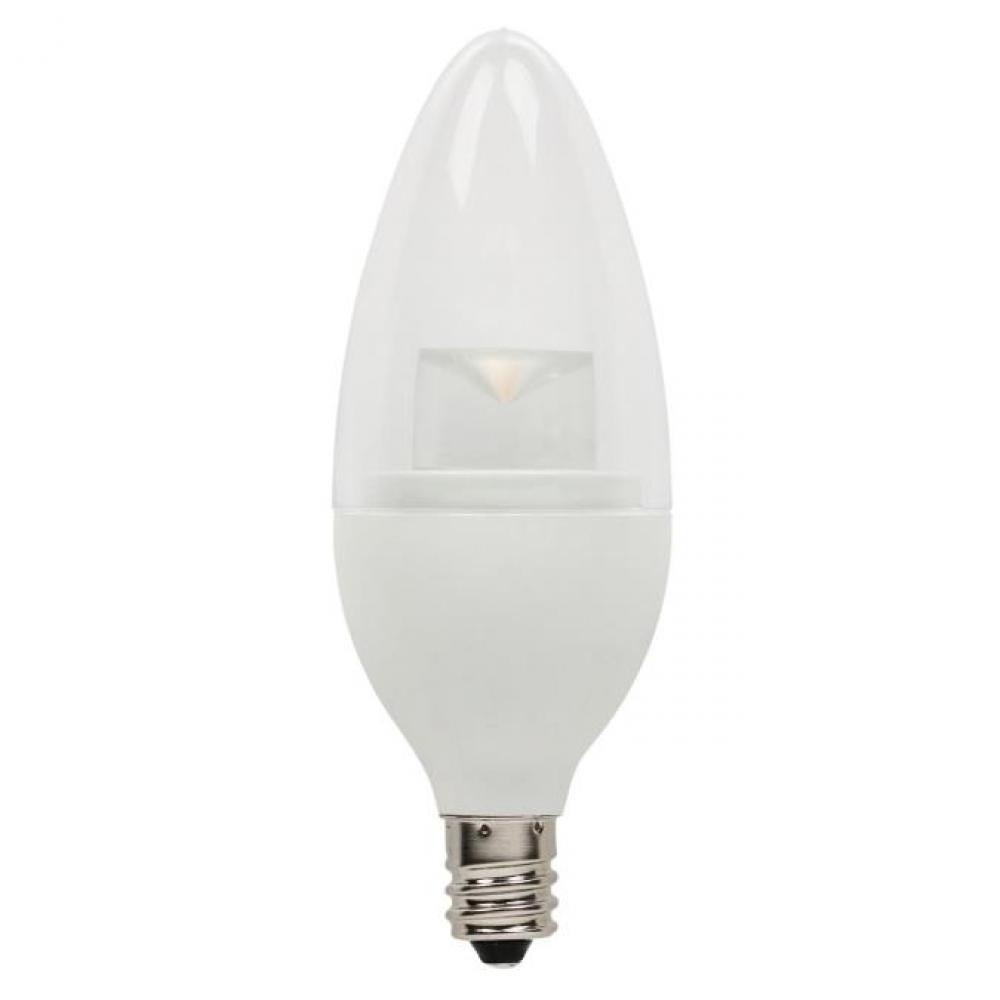 3.5W B11 LED Dimmable 2700K E12 (Candelabra) Base, 120 Volt, Box