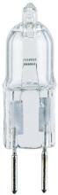 Westinghouse 0624000 - 5W T3 JC Halogen Low Voltage Clear G4 Base, 12 Volt, Card