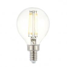 Westinghouse 5023200 - 3.8W G16-1/2 Filament LED Dimmable Clear 2700K E12 (Candelabra) Base, 120 Volt, Box