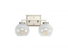 Golden 3094-BA2 PW-ALA - Elliott - 2 Light Bath Vanity