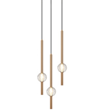 Matteo Lighting C68903AG - WINDCHIMER Pendant