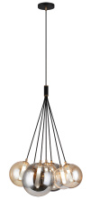 Matteo Lighting C81007BK - Magma Chandelier