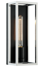 Matteo Lighting S15141BKCH - Shadowbox Wall Sconce