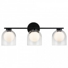 Matteo Lighting W60703BKCL - Derbishone Wall Sconce