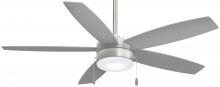 Minka-Aire F673L-BN/SL - 52" CEILING FAN WITH LIGHT KIT