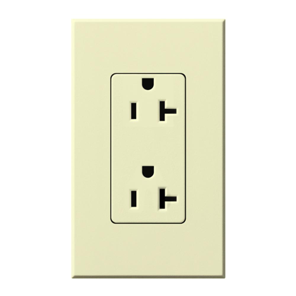 NOVA T RECEPTACLE 20 AMP ALMOND