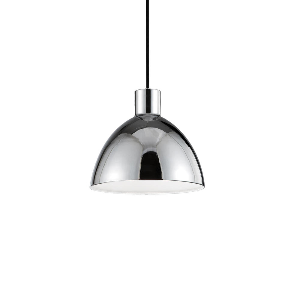 Chroma 6-in Chrome LED Pendant