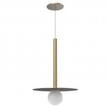 Kuzco Lighting Inc PD15519-BG - Elixir 19-in Brushed Gold LED Pendant