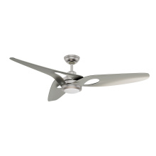Casablanca Fan Company 53469 - Casablanca 60" Inez ENERGY STAR® Brushed Nickel Damp Rated Ceiling Fan w/ LED Lt Kit & Wall Cont