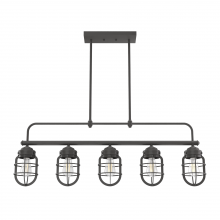 Hunter 19042 - Starklake 5 Light Linear Chandelier