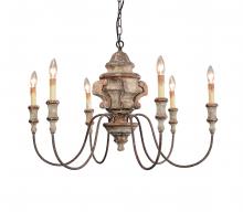 Terracotta Lighting H6229-6 - Cianna Chandelier