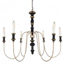 Terracotta Lighting H8122-6BG - Karalea Chandelier with black finish