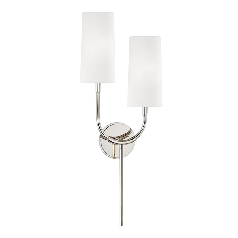 2 LIGHT WALL SCONCE