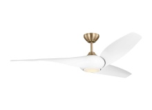 Visual Comfort & Co. Fan Collection 3TNSM60BBSD - Topan Smart 60 LED - Burnished Brass