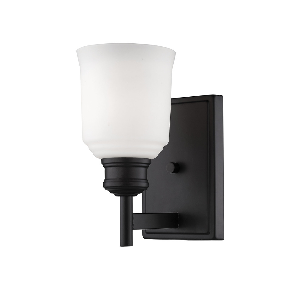 Burbank 1-Light Wall Sconce Matte Black