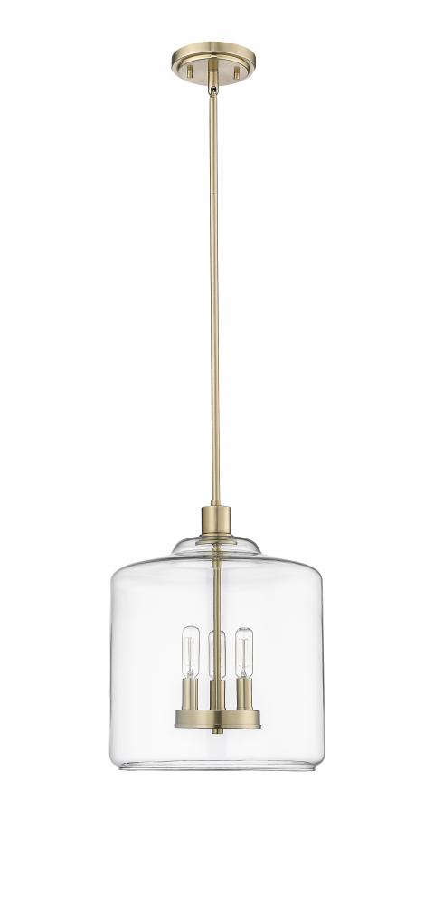 Asheville 3-Light Pendant light Modern Gold