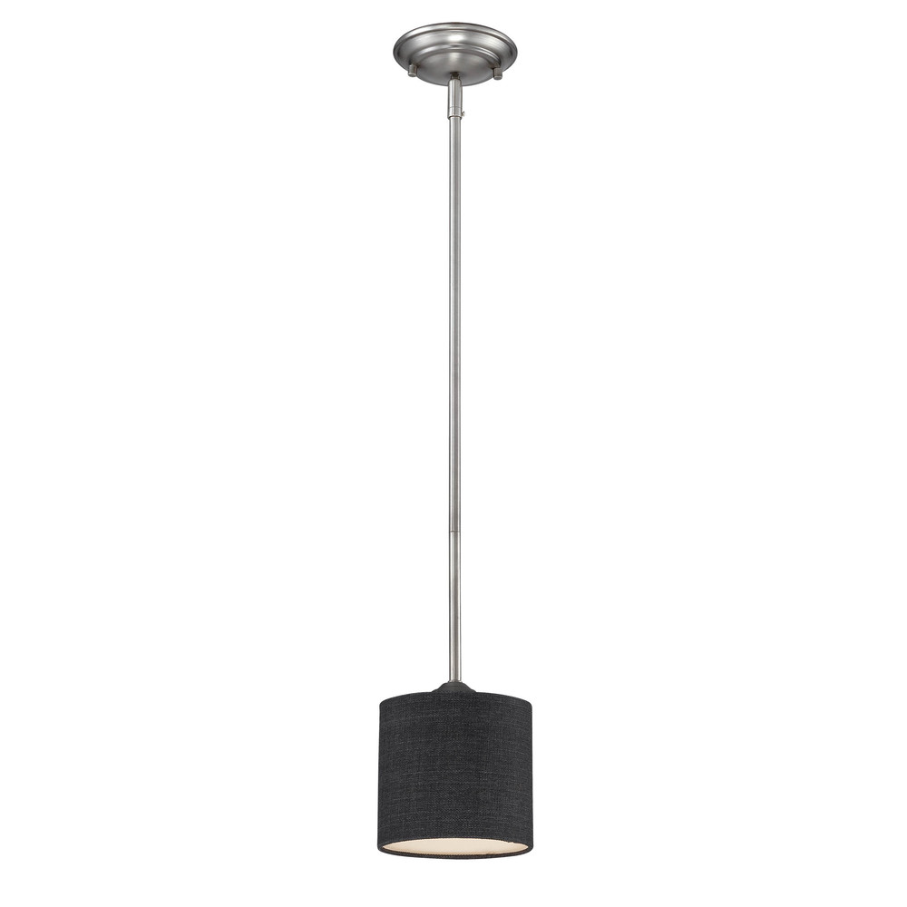 Jackson 1-Light Mini-Pendant light Brushed Pewter