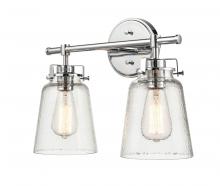 Millennium 4412-CH - Amberose 2-Light Vanity Chrome