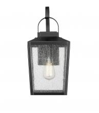 Millennium 42651-PBK - Devens 1-Light Outdoor Wall Sconce Powder Coated Black