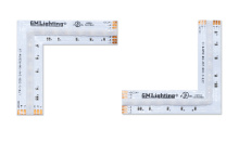 GM Lighting LTR-S-COB-24V-5W-RGBTW-LR - RGBTW COB LED Tape