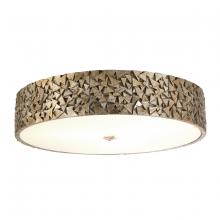 Lucas McKearn fm1158s-rd-20 - Mosaic 3 Light Flush Mount Mount in Silver