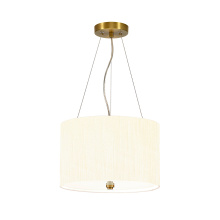 Lucas McKearn pd-pearce14-3lt-iv-ab - Pearce 3 Light  14" Pendant - Aged Brass