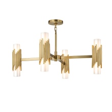 Lucas McKearn ch30209ab-4 - Marvel 8 Light Pendant Aged Brass