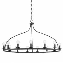 Mitzi by Hudson Valley Lighting H511815-OB - Kendra Chandelier